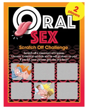 Ozze Creations Oral Sex Scratch Off