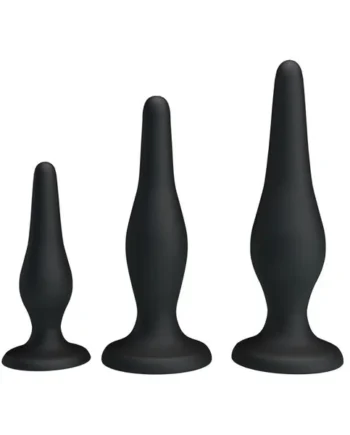 Pack 3 Butt Plug Mini Anal Kit