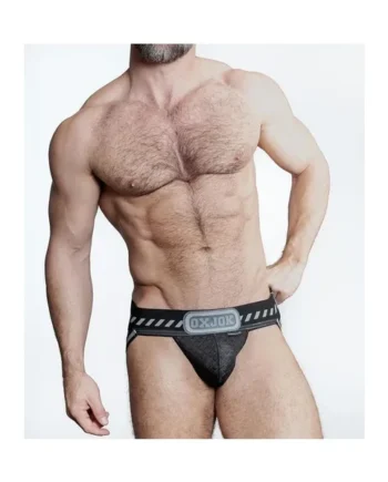 Packer Cargo Quilt Slider-Strap Jock – Black Puff – Small