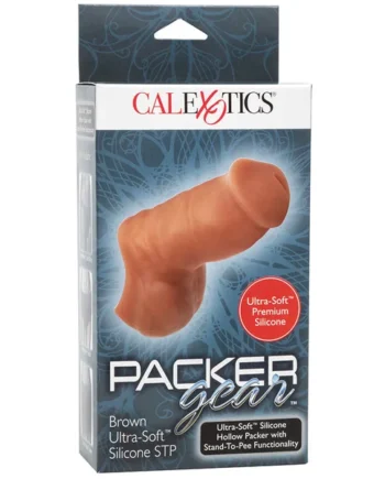 Packer Gear 4"/10.25 cm Ultra-Soft Silicone STP Packer - Brown