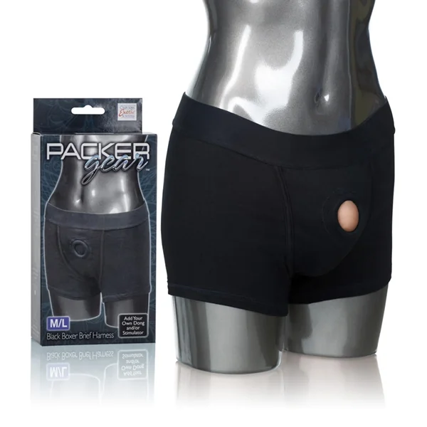 PACKER GEAR BLACK BOXER HARNESS M/L