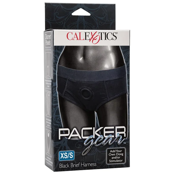 Packer Gear Brief Harness - Black XS/S