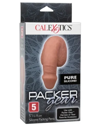 Packer Gear Silicone Packing Penis-Brown 5