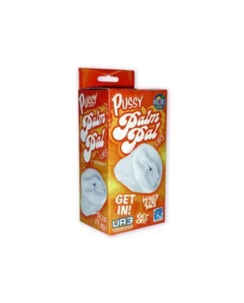 PALM PAL FROSTED ULTRASKYN MASTURBATOR PUSSY CLEAR BX