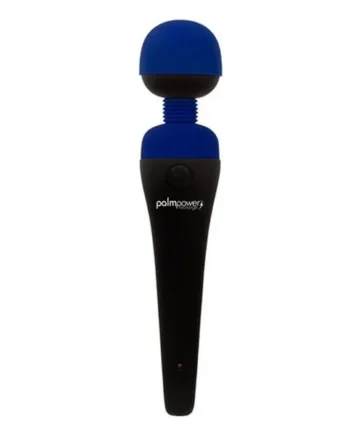 Palmpower Massage Wand Rechargeable Waterproof Blue