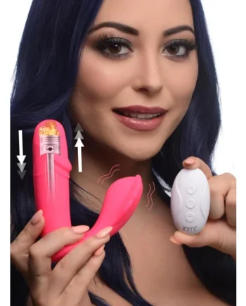 Panty Thumper 7X Thumping Silicone Vibrator with Remote Control