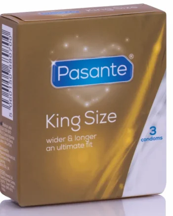 PASANTE - CONDOMS KING SIZE 3 UNITS