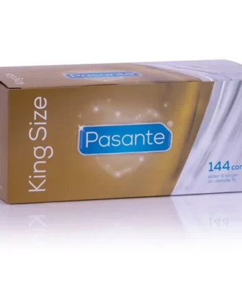 PASANTE - CONDOMS KING SIZE BOX 144 UNITS