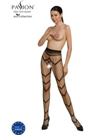 PASSION – ECO COLLECTION BODYSTOCKING ECO S006 NEGRO