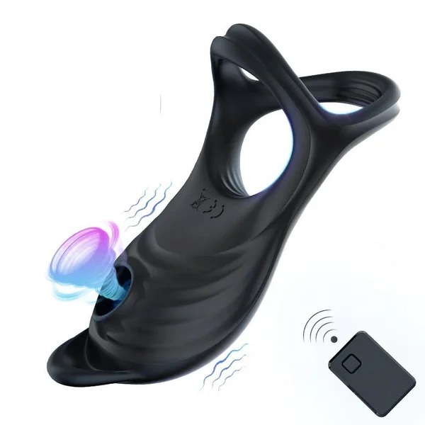 PASSION PULSE ADULT Remote Control Cock Ring Vibrator