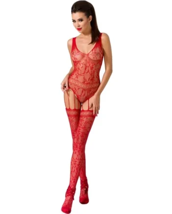 PASSION - WOMAN BS051 BLACK BODYSTOCKING