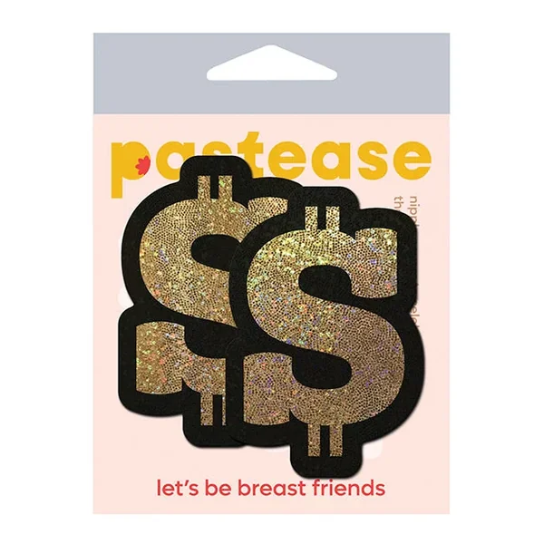 Pastease Glitter Dollar Sign – Gold O/S