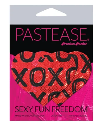 Pastease Glitter Xoxo Heart