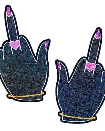 PASTEASE GLITTERING F YOU LADY HANDS