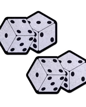 PASTEASE PAIR OF FUZZY DICE