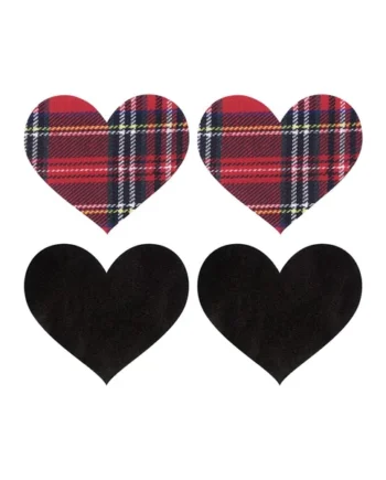 PASTIES SCHOOL GIRL HEARTS