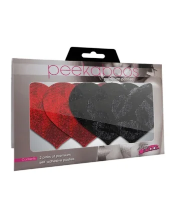 PASTIES STOLEN KISSES HEARTS (PEEKABOOS)