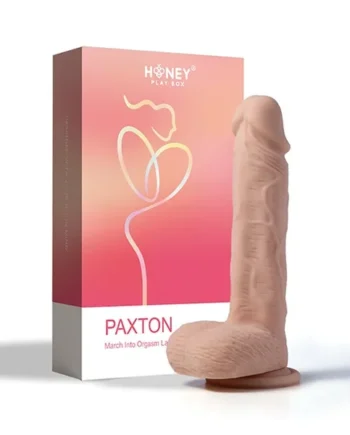 Paxton App Controlled Realistic 8.5″ Vibrating Dildo – Ivory
