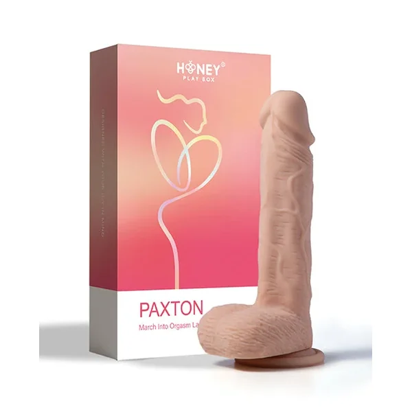 Paxton App Controlled Realistic 8.5″ Vibrating Dildo – Ivory