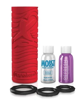 Pdx Elite Ez Grip Stroker Red