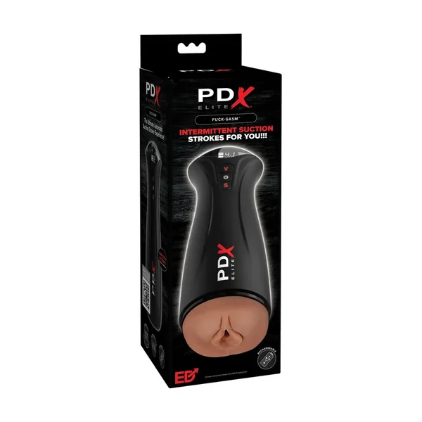 PDX Elite Fuck Gasm Pussy Stroker – Brown