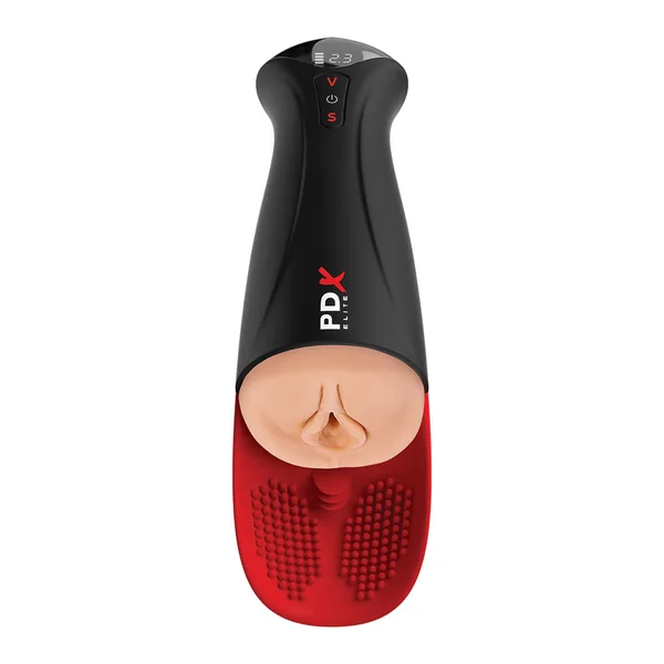 PDX Elite Fuck-O-Matic Pro XL Vibrating Sucking Automatic Stroker
