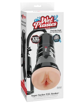 PDX Extreme Wet Pussies Super Sucker XXL Stroker