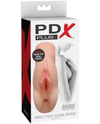PDX Plus Perfect Pussy Double Masturbator by Pipedream Products®