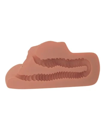 PDX PLUS PERFECT PUSSY DOUBLE STROKER TAN