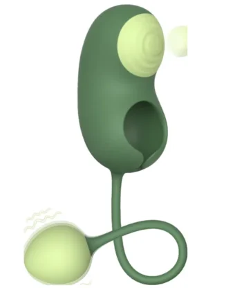 Pea Pod Pleasure Vibrator-Green