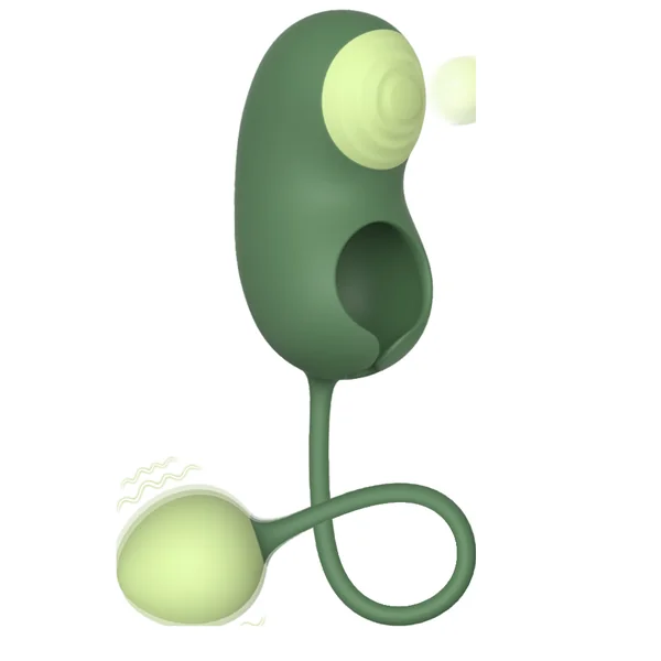 Pea Pod Pleasure Vibrator-Green