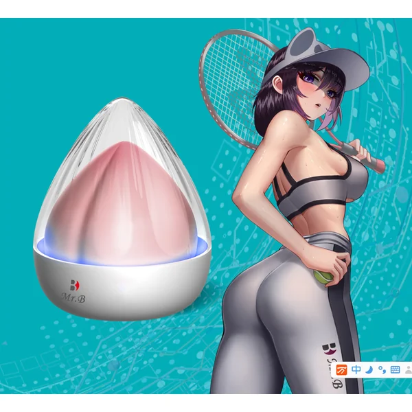 Peach Butt Warming Male Masturbator Cup Vagina Masturbation