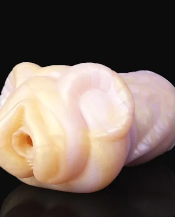 Peach Sheep Pocket Pussy Masturbator - Fantasy Silicone Stroker Masturbation Cup for Men