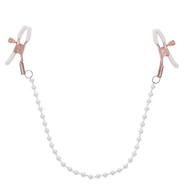 PEACHES N CREAME PEARL NIPPLE CLAMPS