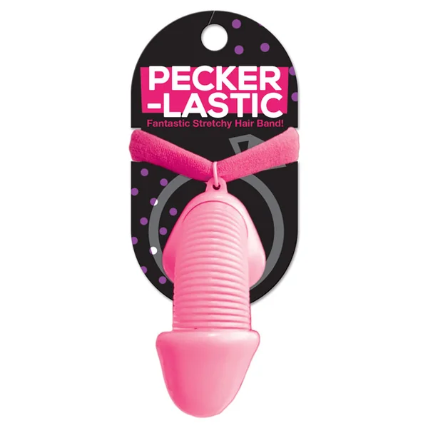 PECKER LASTICK HAIR TIE PINK