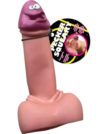 PECKER SQUEAKY TOY W/ SOUND BOX