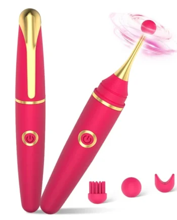 Pen Nipple Clit Stimulator G Spot Vibrator Sexual Pleasure Tools