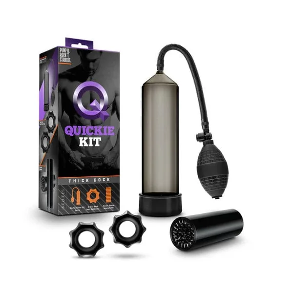Penis Pump - Blush Novelties - Quickie Pump and Masturbator Kit