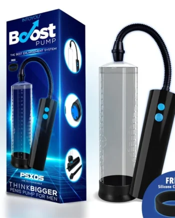 Penis Pump with Remote ontrol PSX05 USB Rechargeable Clear