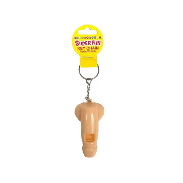 Penis Whistle Keychain by Little Geenie
