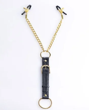 Penitentary Nipple Clamps and Cock Ring