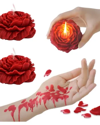 Peony Flower SM Low Temperature Candles For Date Night