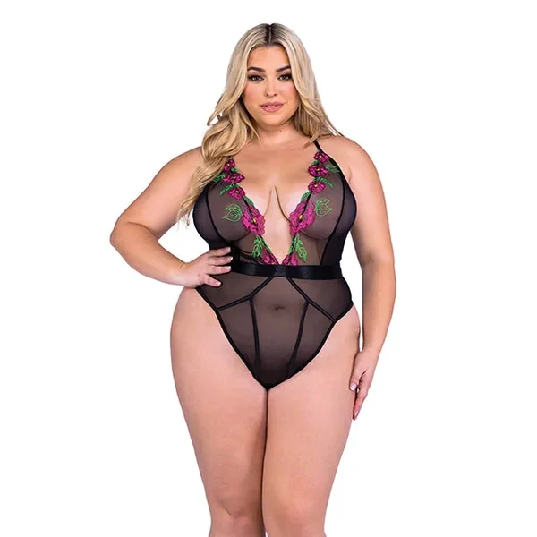 Peony Paradise Teddy – Black