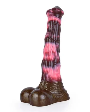 Percheron 10.43 Inch Silicone Horse Dildo w/ Suction Cup & Balls