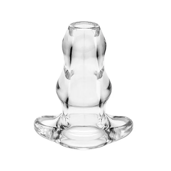 PERFECT FIT BRAND - DOUBLE TUNNEL PLUG XL LARGE CLEAR