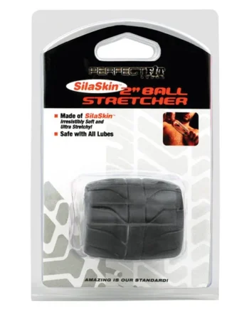 Perfect Fit Silaskin Ball Stretcher - Black