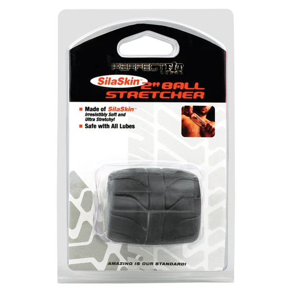 Perfect Fit Silaskin Ball Stretcher - Black