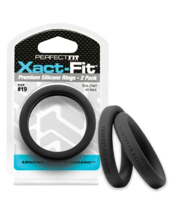 PERFECT FIT XACT-FIT #19 2 PK BLACK