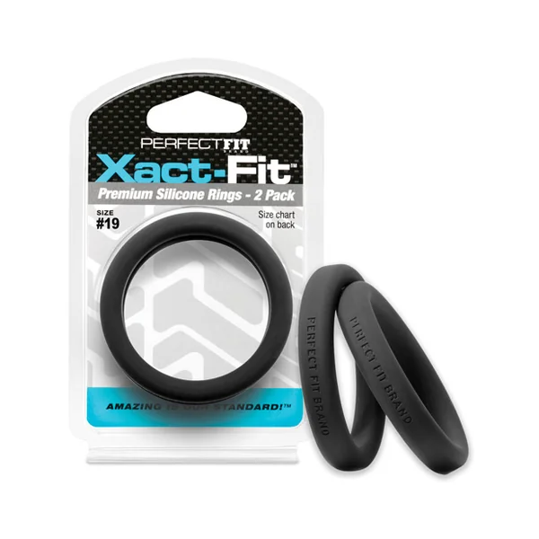 PERFECT FIT XACT-FIT #19 2 PK BLACK