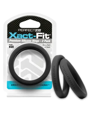 PERFECT FIT XACT-FIT #20 2 PK BLACK